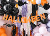 Banner Garland Halloween, orange, 250cm