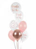 Bride to be latex balloons, pink 6 pcs, 30 cm