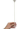 Eco balloons sticks, white, 30cm, 1 pcs.