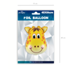 Foil balloon Giraffe, 46cm x 64cm