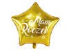 Foil balloon Gold star I have a year, 48cm