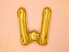 Foil balloon letter in 35cm, gold