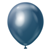 Latex Balloons Mirror Navy, 13cm, 100 pcs.