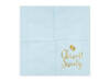 Napkins Holy baptism, blue, 33x33cm, 12 pcs