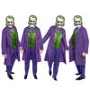 Outfit, costume disguise joker, size L