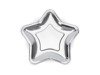 Plates Star, silver, 18cm (1 op. / 6 pcs.)