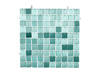 Sequin Panel, Squares, pale turquoise, 30x30 cm, 1 pcs