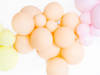 Strong balloons, Pastel Light Peach, 30 cm, 50 pcs.