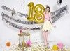 The number 1 Foil balloon, 86cm, gold