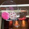 Transparent BOBO balloon, round - crystal ball, 45 cm