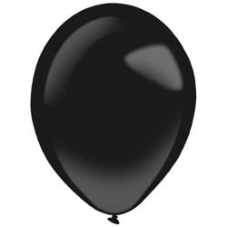 Latexballons Dekorateur schwarz 28cm, 50 Stück
