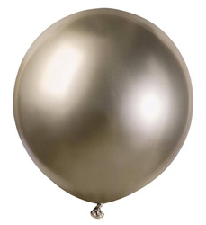 Latexballons, Gold Champagner Chrome, 47,5 cm, 1 Stk.