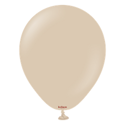 Latexballons Hazelnut, Beige 45 cm, 25 Stück.