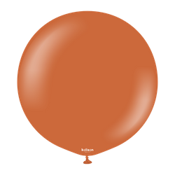 Latexballons Retro Rust Orange, 45 cm, 1 Stück.