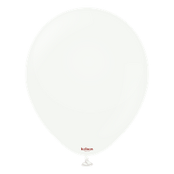 Latexballons White, weiß, 45 cm, 1 Stück.