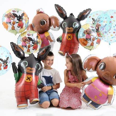 Folienballon Hase Bing and Talkie Taxi, 79cm