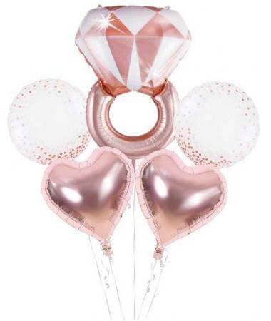 Folienballons - Bachelorette Abendset