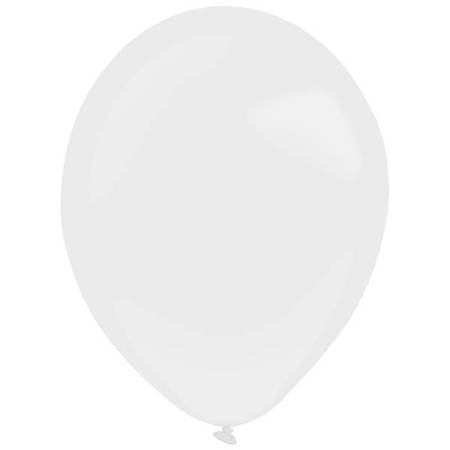 Latexballons Decorator Weiß 35 cm, 50 Stk.
