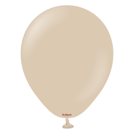 Latexballons Hazelnut, Beige 13 cm, 100 Stück.