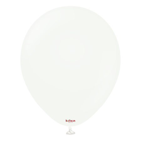 Latexballons Kalisan White, weiß, 30 cm, 500 Stk.