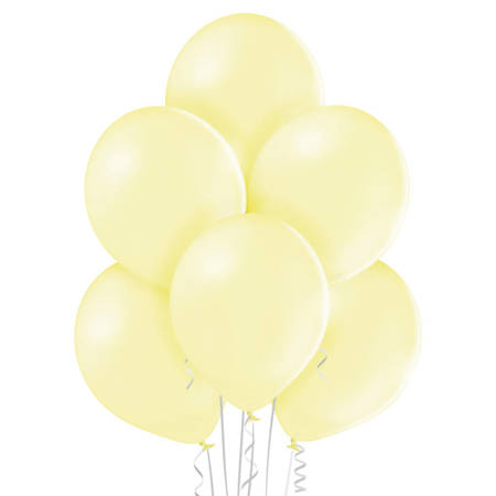 Luftballons B105 Pastell Zitronengelb, Pastel Lemon 30 cm, 100 Stk