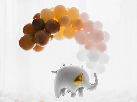 Starke Luftballons, Pastel Light Peach, 30 cm, 50 Stk.