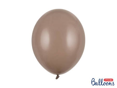 Strong Ballons 30 cm, Pastell Cappuccino (1 Pk. / 100-tlg)