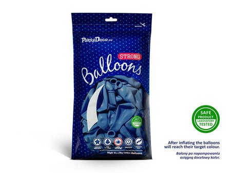 Strong Ballons, Pastellblau, Pastel Corn. Blue, 30cm, 50 Stk.