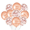 Ballons für einen Bachelorette Abend Rosegold von Confetti 30 cm, 10 Stk.