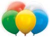 Ballons glühend LED 30 cm, verschiedene Farben (1 Pk. / 5-tlg.)