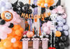 Banner Garland Halloween, orange, 250cm