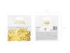 Metallisiertes Konfetti-Gold, Nummer 60, 15g