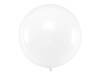 Riesiger Ballon, XXL, Rund, Transparent, Pastel Clear, 1m, 1 stk