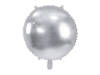 Runder Folienballon, silber, 59 cm.
