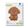 Foil Balloon - Poodle, 46x53 cm, Grabo