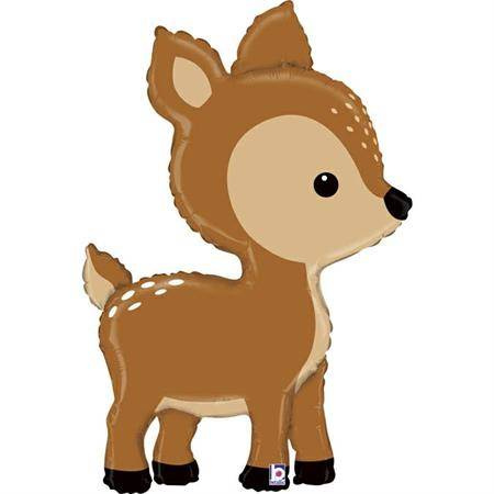 Foil balloon - Deer jelone, 91cm