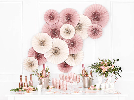 Cups Dots, White, Rose Gold 260ml