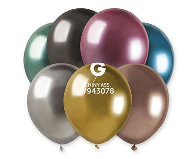 Balloons AB50 Shiny Chrome small Mix colors 12cm, 100 pcs