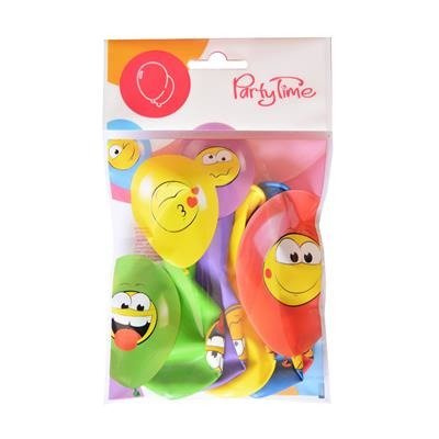Balony lateksowe Minki Emoji, 28cm, 5szt.