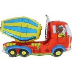 Foil balloon Tipper truck, 78cm