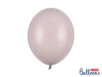 Starke Latexballons, Hellgrau, Pastell Warmgrau, 30cm, 100 Stück.