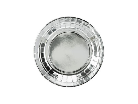 Plates silver 18cm (1 op. / 6 pcs.)