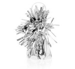 Balloon weights, silver foil 145g.