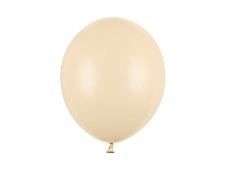 Starke Latexballons, Beige, Pastell Alabaster/ Nude, 12cm, 100 Stück.