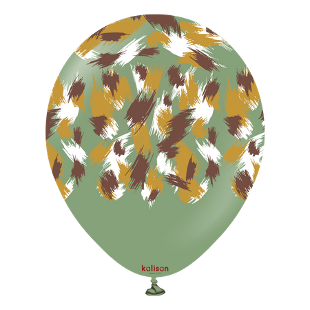 Balony lateksowe Safari Savanna, 30 cm, 25 szt.