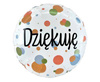 Balon foliowy Dziękuję, podziękowania 46cm