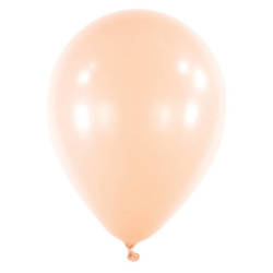Macaron Pfirsich-Latexballons, Dekorateur Pfirsich, 61cm, 4 Stück.