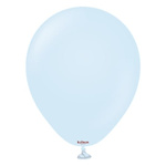 Balony lateksowe Kalisan Macaron Baby Blue, niebieski, 30cm, 100 szt.