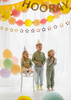 Ballonständer für 7 Ballons, 72 cm – Transparent
