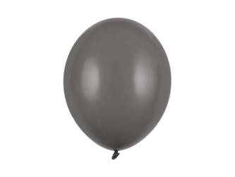 Starke Latexballons, Dunkelgrau, Pastellgrau, 30cm, 50 Stück.